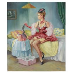Taras Sidan- Original Oil on Canvas "Ana"