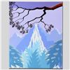 Image 1 : "Mystic Falls" Limited Edition Giclee on Canvas by Larissa Holt, Numbered and Signed. This piece com