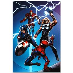 Marvel Comics "Ultimate Spider-Man #157" Numbered Limited Edition Giclee on Canvas by Mark Bagley wi