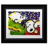 Image 1 : Tom Everhart- Hand Pulled Original Lithograph "Borning Snoring"