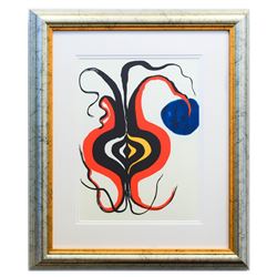 Alexander Calder- Lithograph "DLM156 - Bulbe"