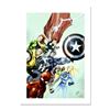 Image 1 : Stan Lee Signed, "Secret Invasion #1" Numbered Marvel Comics Limited Edition Canvas by Leinil Franci