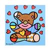 Image 1 : Romero Britto "Happy Boy" Hand Signed Limited Edition Giclee on Canvas; Authenticated