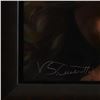 Image 2 : Vincent Cacciotti, Framed Original Oil Painting on Board, Hand Signed with Letter of Authenticity.