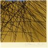 Image 3 : Guillaume Azoulay, "Epuise II" Rare SOLD OUT Limited Edition Serigraph with Hand Laid Gold Leaf, Num