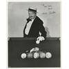Image 1 : W. C. Fields signed billiards photograph from Follow the Boys.