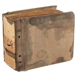 Warner Bros. Studios binder of production receipts.