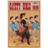 Image 2 : Gayety Girls of 1930 (2) theater pin-up posters on linen.