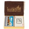 Image 3 : The Brown Derby (1) money clip with boxed set of (2) decks of Brown Derby playing cards.