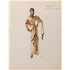 Image 1 : Ralph Jester (2) costume sketches for Omar Khayyam including 1- Debra Paget “Sharain”.