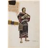 Image 1 : Jeff Morrow “Tob” (2) costume sketches by Nino Novarese for The Story of Ruth.