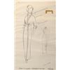 Image 2 : Geraldine Chaplin “Tonya” (2) costume sketches by Phyllis Dalton for Doctor Zhivago.