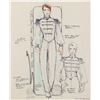 Image 8 : Ret Turner (11) costume sketches for an ice show including The Nutcracker.