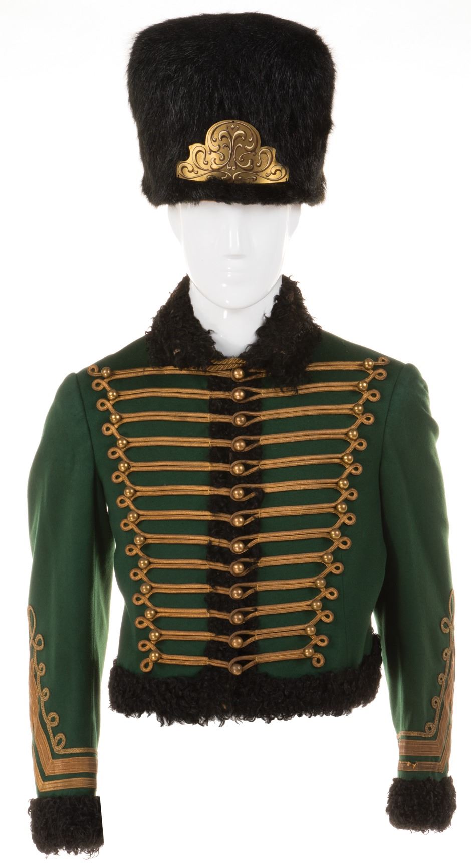 AustroHungarian Hussar jacket and fur hat from unidentified MGM films.