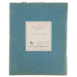 Harper Goff script for 20,000 Leagues Under the Sea.