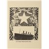 Image 3 : Titanic menu & silver star menu holder.
