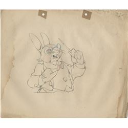 Ub Iwerks Columbia Studios (100+) animation drawings for Color Rhapsodies “The Foolish Bunny”.