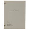Image 1 : Writer/Associate Producer John D.F. Black’s production script from Star Trek: TOS & more.