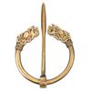 Image 1 : Lord of The Rings bronze cloak pin from from the movie’s armorer.