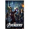 Image 1 : Stan Lee and cast signed original release 1-sheet poster from The Avengers.