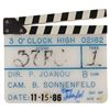 Image 1 : Production used (3) clapperboards from Three O'Clock High, The Set Up, Nine Lives.