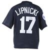 Image 1 : Jonathan Lipnicki’s 1997 Celebrity All-Star game-worn Cleveland jersey signed by Mike Piazza.