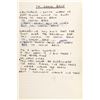 Image 7 : The Who's John Entwistle's personal song journal filled with handwritten lyrics to more than 16 song