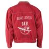 Image 1 : Michael Jackson Dangerous World Tour red crew jacket from Copenhagen July 20, 1992 performance.