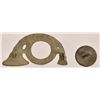 Image 2 : Alamo Relic Bronze Horn & Mexican Officer's Button