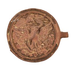 Alamo Battlefield Relic 1/2 Mexican Belt Buckle