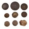 Image 1 : Alamo Battlefield Relics 6 Buttons 3 Musket Balls