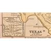 Image 3 : 1840s Republic of Texas Pocket Map Framed