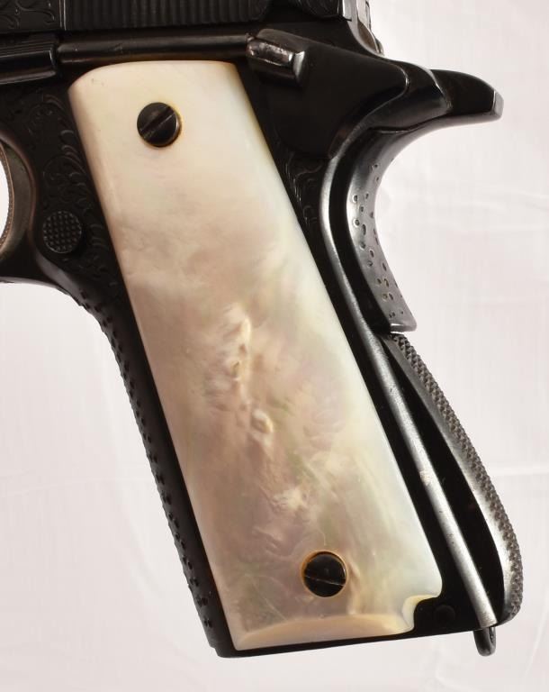 Texas Ranger Carried Remington Rand 1911 Engraved
