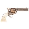 Image 2 : Factory Engraved Colt 1873 SA .45 Gold & Silver
