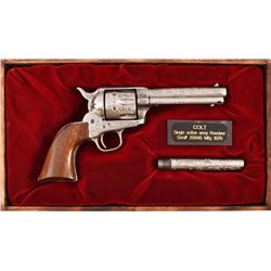 Colt Model 1873 SA .45 Fully Engraved