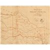 Image 8 : Republic of Texas Original Map 1841 Framed