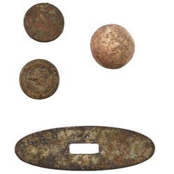 Alamo Battlefield Relics 2 Buttons & Shot