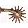 Image 10 : Kelly Bros. Steer Head Pattern Arrow Shank Spurs