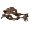 Image 1 : Kelly Bros. Steer Head Pattern Arrow Shank Spurs