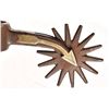 Image 9 : Kelly Bros. Steer Head Pattern Arrow Shank Spurs