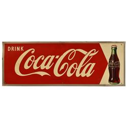 Coca-Cola Med Tin Sign