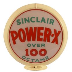 Sinclair Power-X Gas Pump Globe Lenses