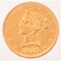1907 $10 US Gold Coin