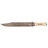 Image 2 : Manson Sheffield Coffin Handle Bowie Knife