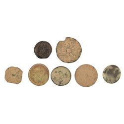 Spanish Colonial Relic Clothing Buttons (7)