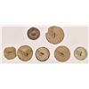 Image 2 : Spanish Colonial Relic Clothing Buttons (7)