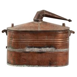 Copper Moonshine Still with Coil