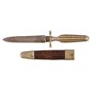 Image 1 : Dagger with Cactus Designed Handle and Sheath