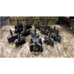 Quick change tool post type A with 13 tool holders