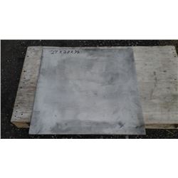 Stainless 409 Plate 27" x 28" x 3/8"